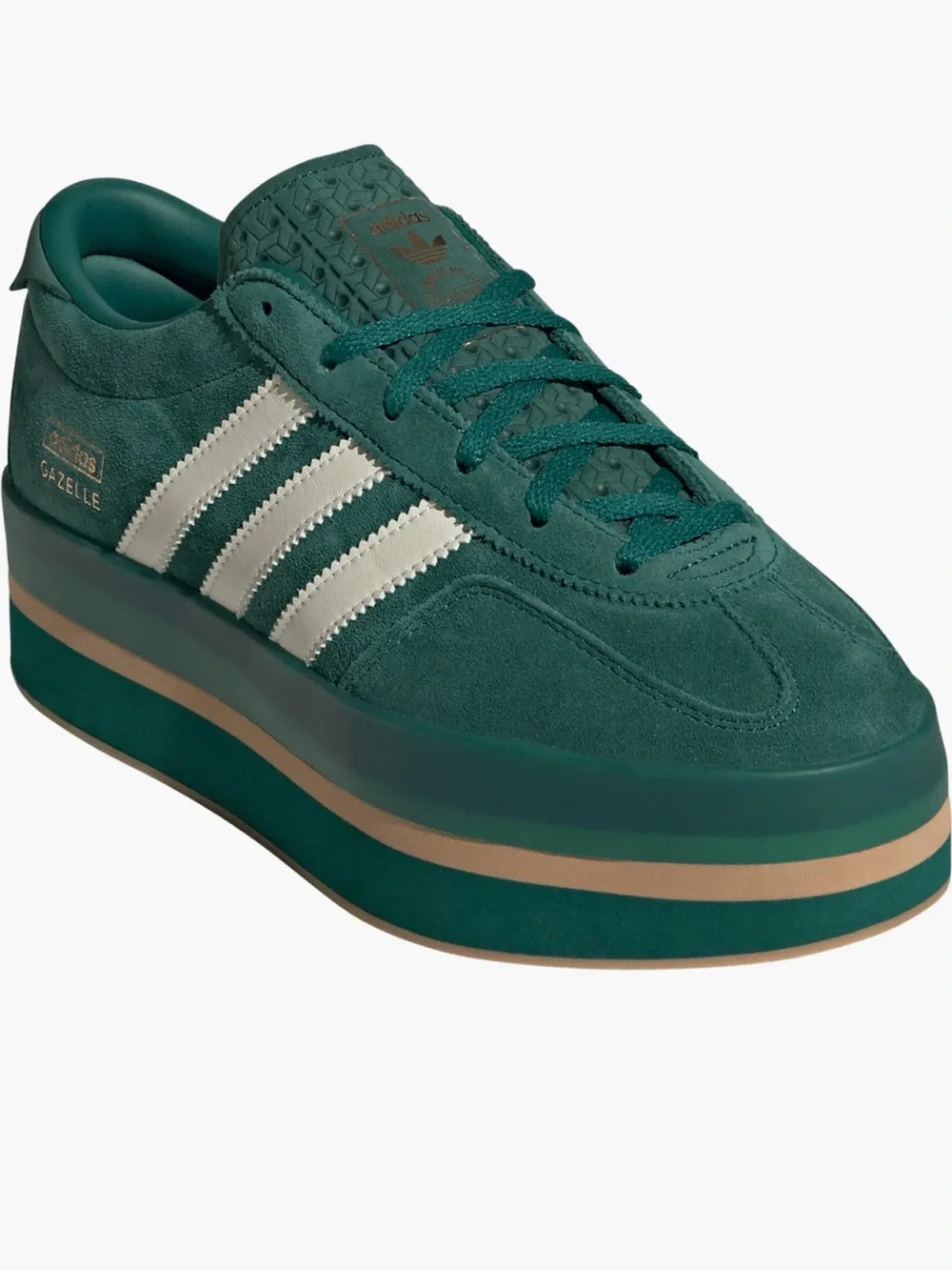 NWT Adidas Gazelle Stack Platform Sneaker. Size Woman’s 7.5